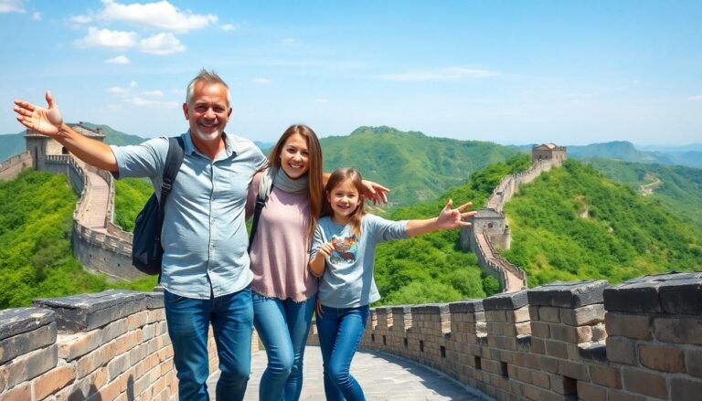 family travel to china