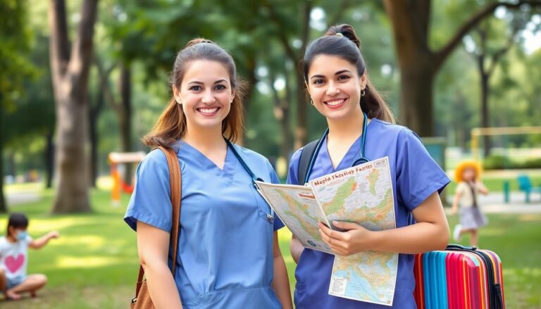 travel nursing with a family